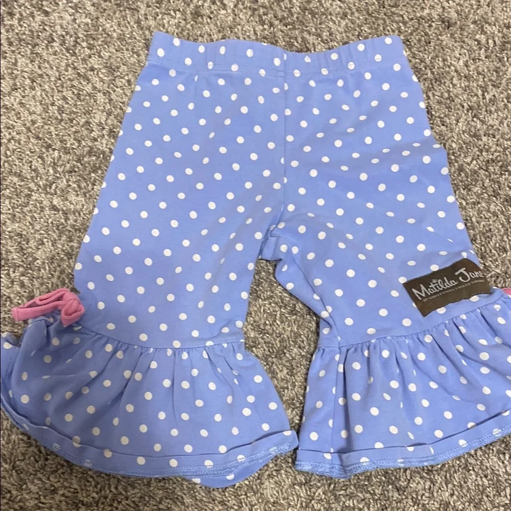 Matilda Jane Floral and Polka Dot Pajama Set - Picture 6 of 7